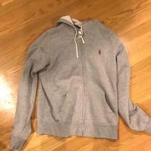Zip up sweatshirt